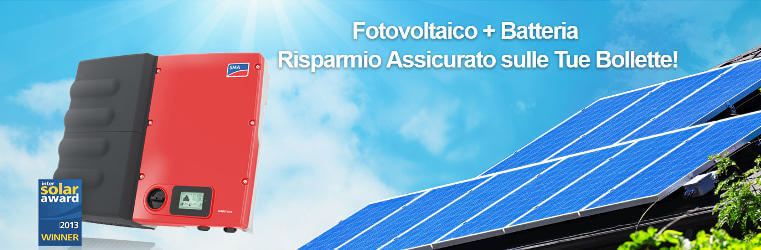 Finalmente i vecchi fotovoltaici possono montare l’accumulatore!