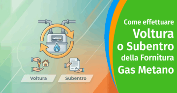 Come effettuare Voltura o Subentro della fornitura di Gas