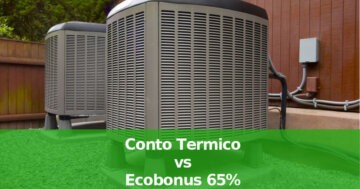 Conto Termico vs Ecobonus 65%: quale conviene per chi installa una pompa di calore per riscaldamento, una caldaia a pellet o a biomasse oppure una caldaia a metano a condensazione