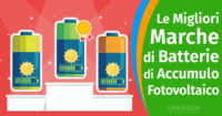 Le Migliori Marche di Batterie di Accumulo Fotovoltaico