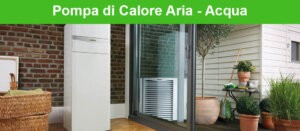 Pompa di Calore Aria Acqua