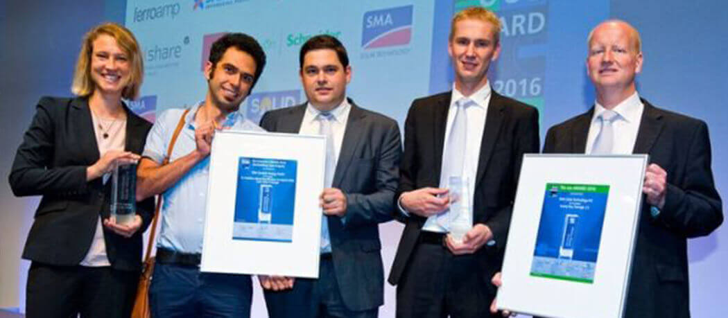 Inverter con Accumulo Integrato SMA premiati Lees Award