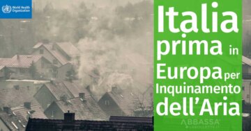 Italia prima in Europa per Inquinamento dell'Aria: la Colpa è di Ognuno di Noi