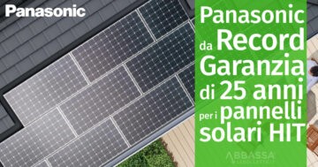 Panasonic da Record: garanzia di 25 anni per i pannelli solari HIT
