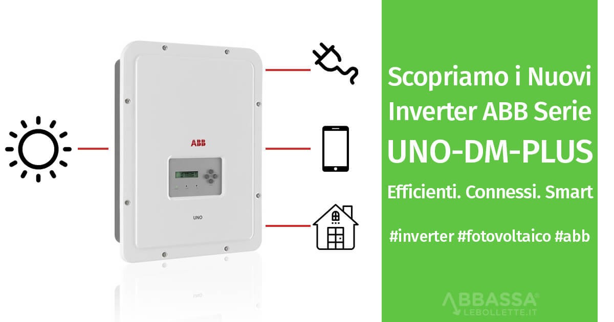 Nuovi inverter UNO-DM-PLUS ABB