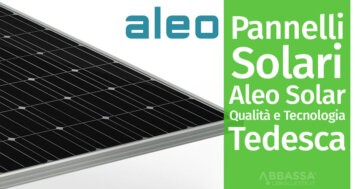 Pannelli Fotovoltaici Aleo Solar