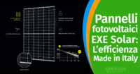 Pannelli fotovoltaici EXE Solar: L’efficienza Made in Italy