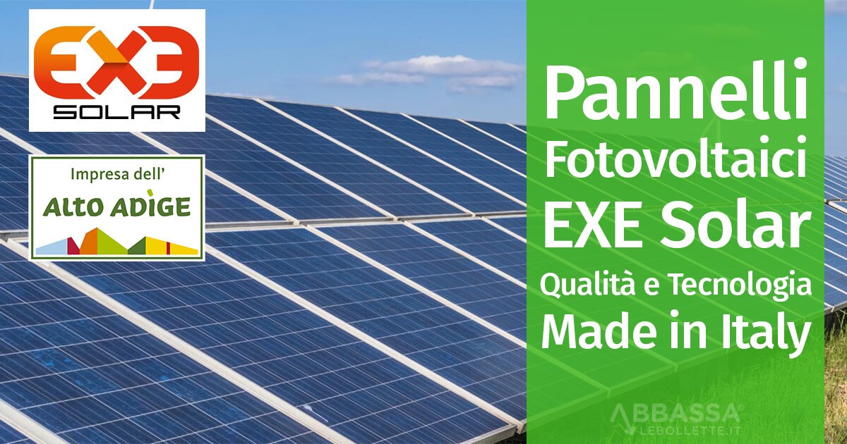 Pannelli Fotovoltaici EXE Solar: Qualità e Tecnologia Made in Italy