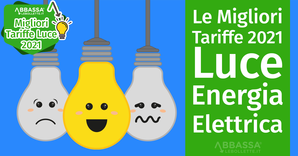 Le Migliori Tariffe 2021 per la Luce e l’Energia Elettrica