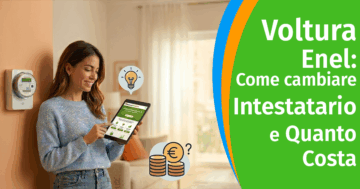 Voltura Enel: come cambiare intestatario e quanto costa