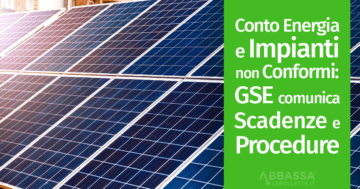 gse scadenze e procedure per impianti non conformi