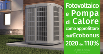 fotovoltaico e pompa di calore