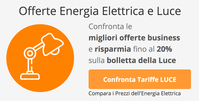 Confronta le Migliori Tariffe Luce ed Energia Elettrica Aziendali e P.IVA