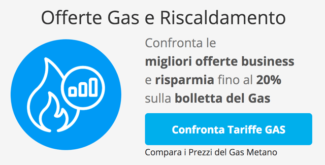 Confronta le Migliori Tariffe Gas Metano e Riscaldamento Aziendali e P.IVA