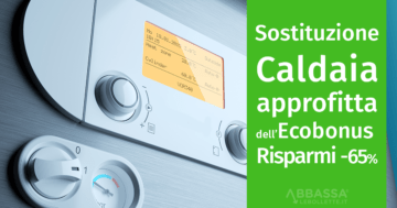 Sostituzione caldaia con ecobonus 65%