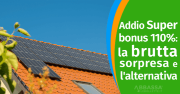 Impianto fotovoltaico sul tetto di una casa: le vere alternative al Superbonus 110