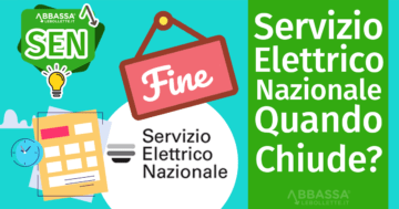 Servizio Elettrico Nazionale: Quando Chiude?