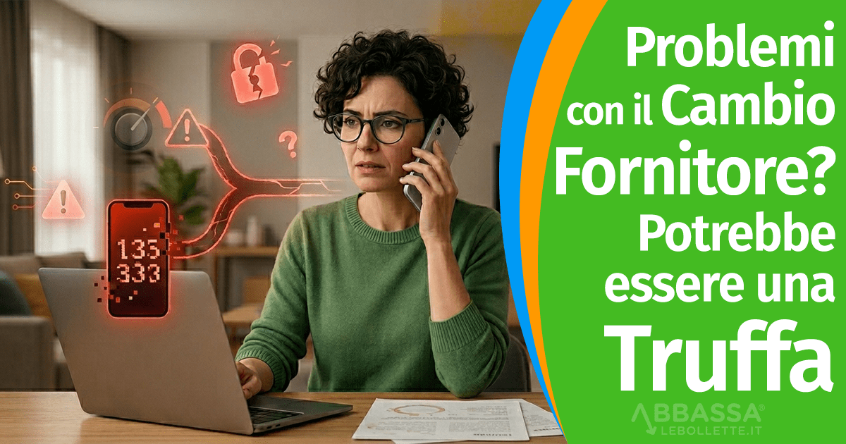 Problemi con il Cambio Fornitore Luce e Gas? Attenzione, potrebbe essere una Truffa