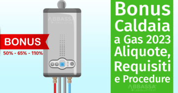 Bonus caldaia a gas 2023: aliquote, requisiti e procedure per chi installa una caldaia a condensazione