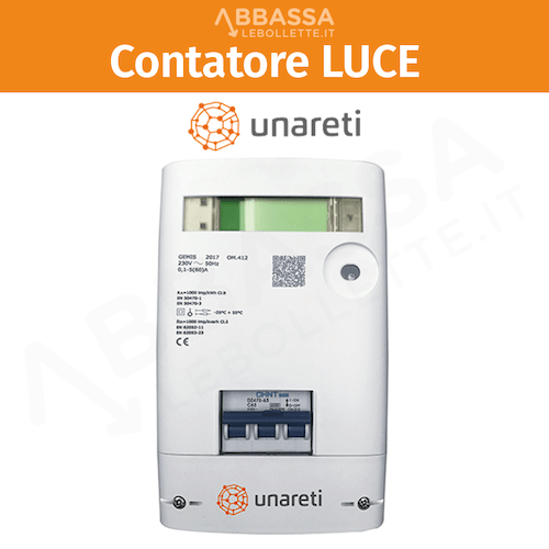 Contatore Luce Unareti