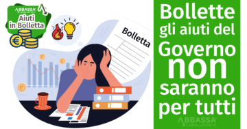 Aiuti del governo per combattere i rincari su luce e gas