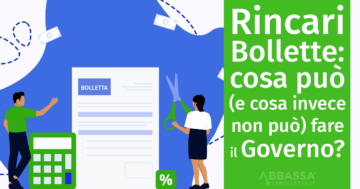 Ipotesi interventi del governo contro il caro bollette