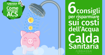 Come risparmiare sull'acqua calda sanitaria