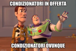 Meme offerte sui condizionatori