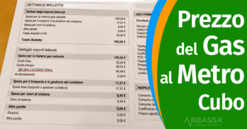 Prezzo del gas al metro cubo: tariffe e andamento
