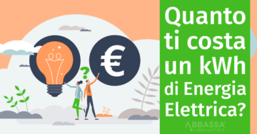 Quanto costa un kWh di energia elettrica?