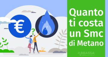 quanto costa un metro cubo smc di gas metano