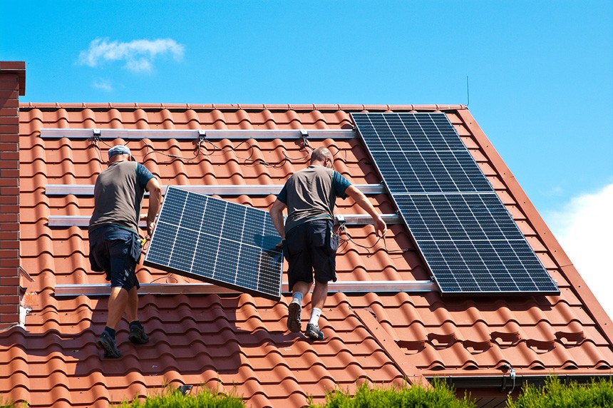 Installatori di Pannelli Solari sul Tetto