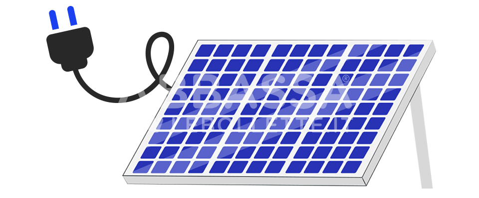 Pannello Fotovoltaico a spina