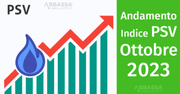 Andamento PSV Gas Ottobre 2023