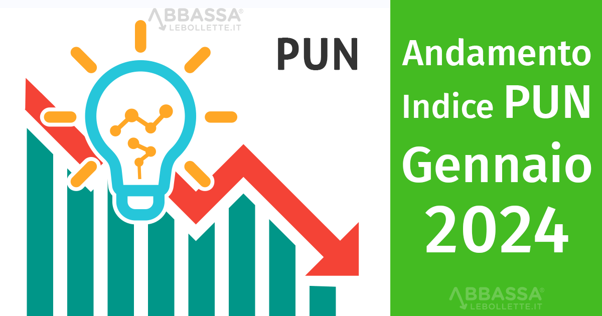 PUN Gennaio 2024: incredibile discesa dei prezzi al kWh