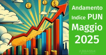Andamento Indice PUN Maggio 2025