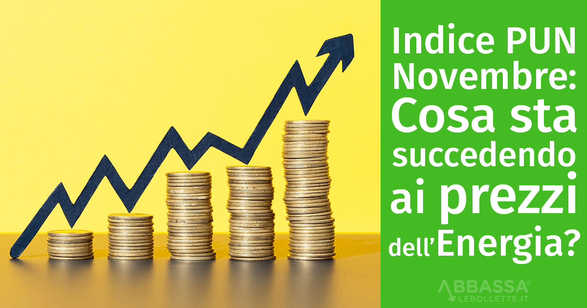 Quotazioni PUN a Novembre: cosa sta succedendo ai prezzi dell’energia elettrica?