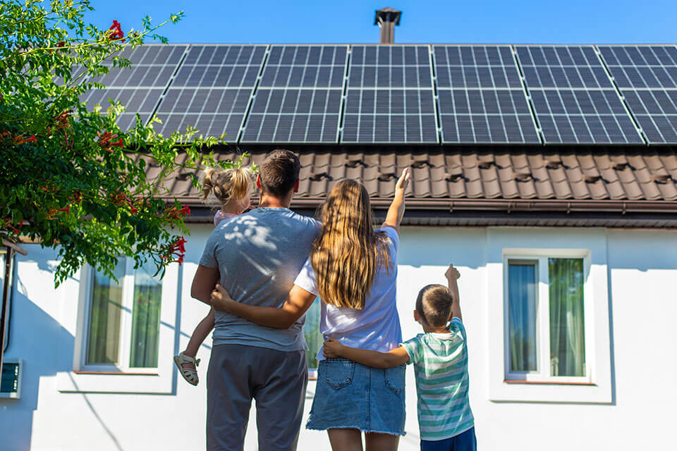 Impianto Fotovoltaico installato sul Tetto di Casa