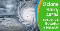 Ciclone Harry, ARERA sospende bollette e distacchi nei comuni colpiti