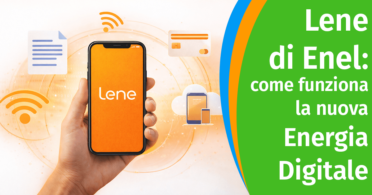 LENE di Enel: come funziona la nuova energia digitale