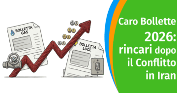 Caro Bollette 2026: rincari da oltre 350 euro dopo il conflitto in Iran