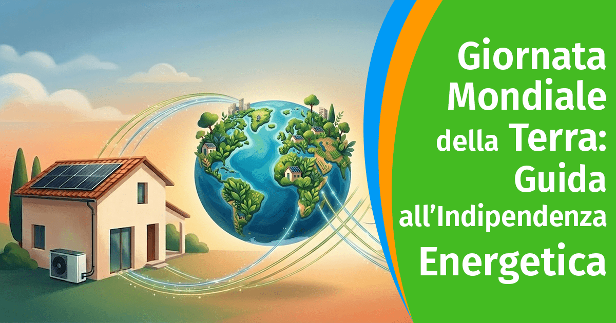 Giornata Mondiale della Terra 2026: Guida all&rsquo;Indipendenza Energetica