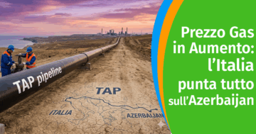 Prezzo del Gas in Europa in Aumento