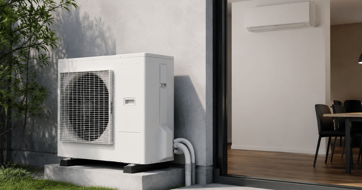 Pompa di Calore Splittata in abitazione