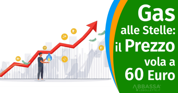 Gas alle stelle: il prezzo vola a 60 euro