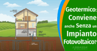 Fotovoltaico e Geotermico: Il Geotermico funziona anche senza pannelli? Tutta la verità