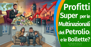 Le Multinazionali del Petrolio raddoppiano i Profitti: e la tua Bolletta?
