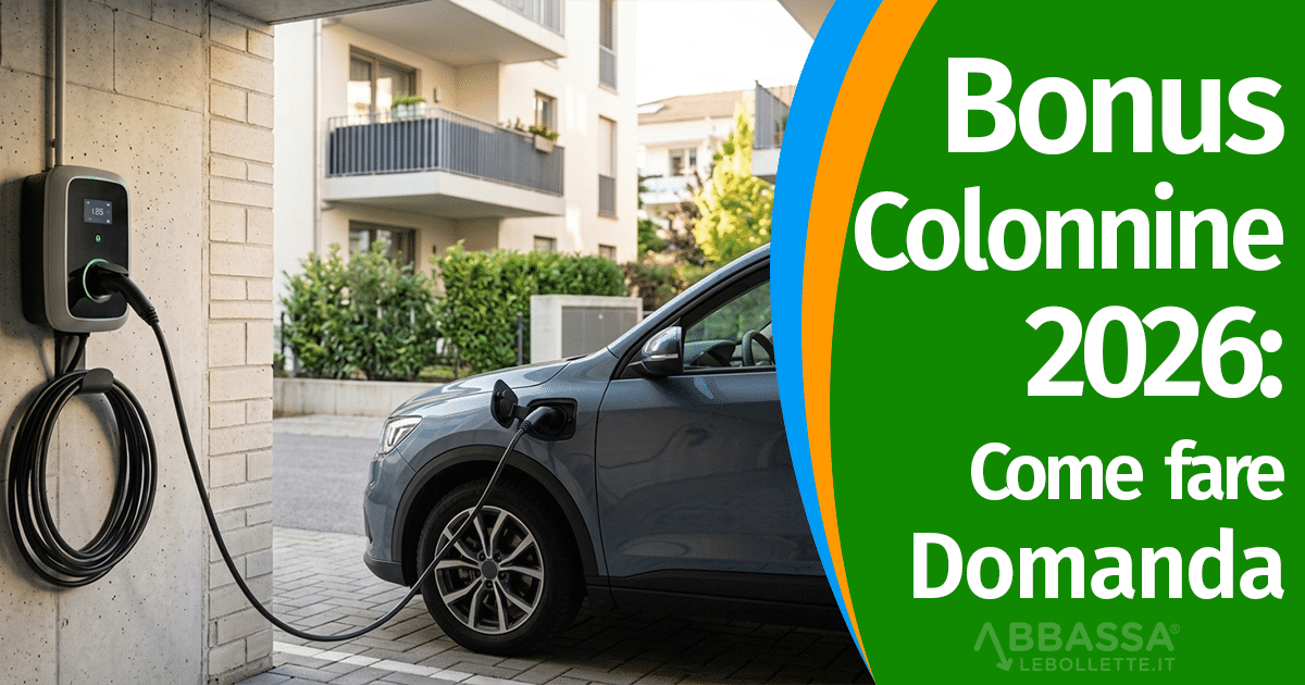 Bonus Colonnine 2026 al via oggi: Come fare domanda