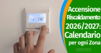 Accensione Riscaldamento 2026: il calendario per ogni città